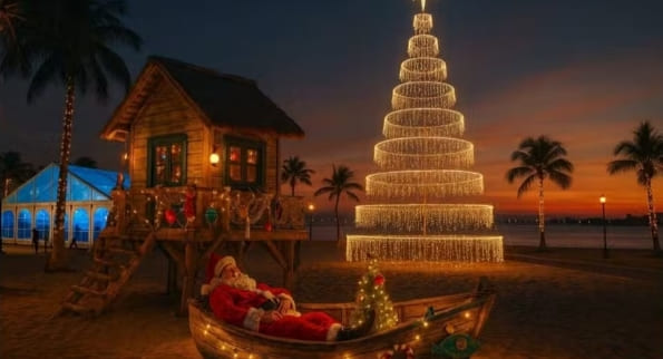 A Prefeitura de Maricá apresentou nesta quarta-feira (22) os detalhes do Natal Brasilidades, evento que promete transformar a cidade em um grande cenário natalino com temática voltada à cultura brasileira. A programação começa no fim de novembro dia 22 até o dia 06 de Janeiro e terá atrações em seis pontos da cidade, além de um desfile natalino na orla de Araçatiba. O desfile, idealizado pelo cenógrafo e carnavalesco Milton Cunha, será realizado de quinta a domingo, a partir das 20h, seguido pelo espetáculo das águas dançantes. A apresentação terá cerca de uma hora de duração e contará com 600 participantes, divididos em 35 alas com carros alegóricos e tripés. Os temas vão homenagear povos indígenas, caiçaras e nordestinos, além de representar a fauna, a flora, as lagoas e os projetos sociais de Maricá “É um Natal sobre o Brasil e sobre as pessoas. Todo mundo vai se reconhecer nos valores que o Natal Iluminado de Maricá celebra. É um Natal muito nosso e diferente de tudo o que já se viu”, afirmou Milton Cunha. Decoração por toda a cidade As principais áreas de decoração serão os bairros Camburi/Flamengo, Parque Nanci, Araçatiba, Boqueirão, Itaipuaçu e Ponta Negra, cada um com uma temática específica. No Parque Nanci, por exemplo, a ornamentação vai retratar a “pesca milagrosa”, episódio histórico e religioso conduzido pelo padre José de Anchieta na Lagoa de Araçatiba, em 1584. A decoração vai destacar ainda a pesca, agricultura de subsistência e o artesanato local. De acordo com o presidente da Maré (empresa municipal de turismo e eventos), o objetivo é unir tradição e identidade cultural. “Respeitando o espírito natalino, queremos trazer elementos da brasilidade e valorizar a cultura local. É um Natal que estimula o convívio, o turismo e a economia da cidade”, disse. “O desfile será uma grande novidade, com mais de 600 pessoas, carros alegóricos e o show das águas. Vai marcar a memória de quem vier visitar Maricá”, afirmou o presidente da Codemar, empresa responsável pela organização.