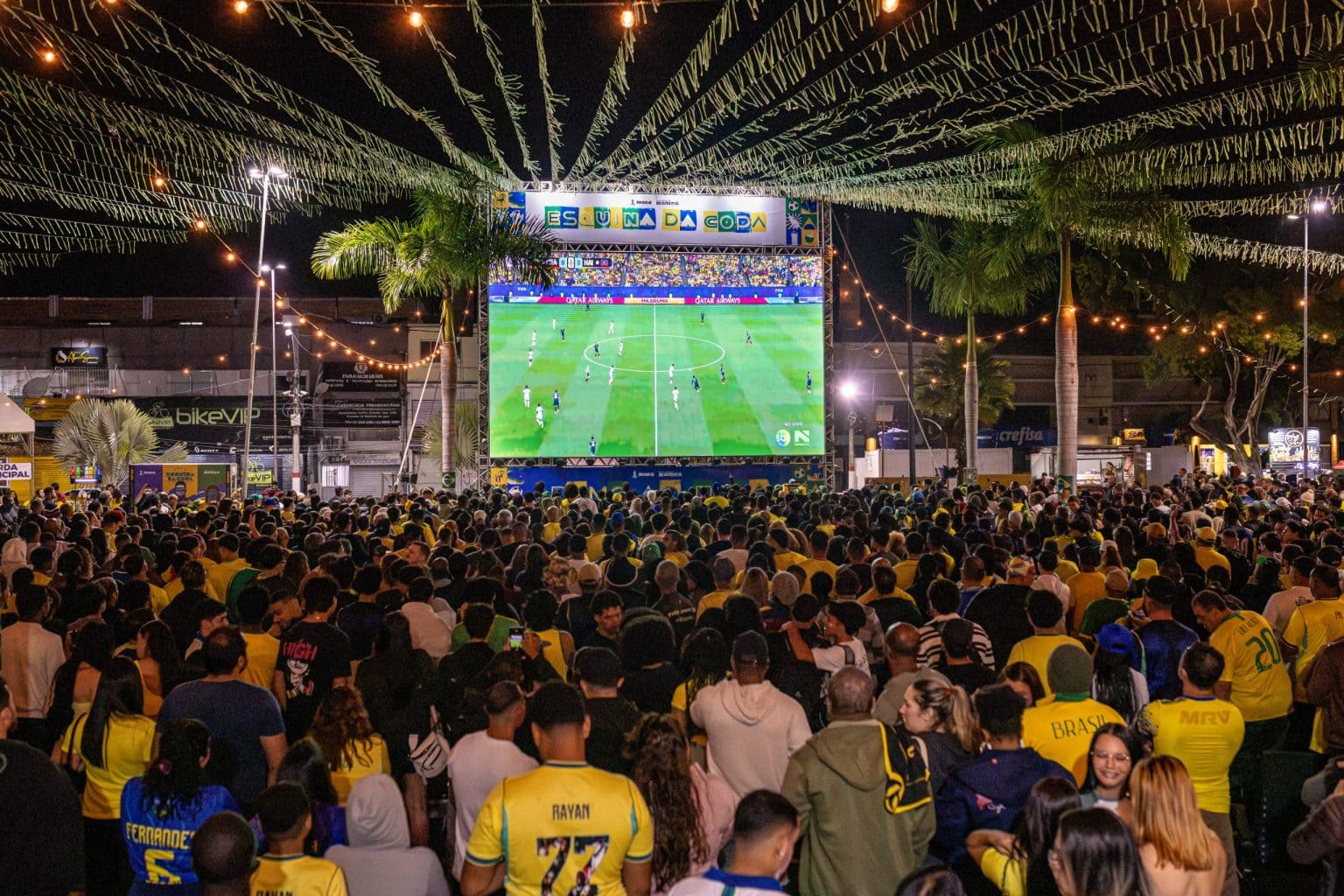 Centro, Inoã, Itaipuaçu e Ponta Negra viram pontos de torcida para Brasil x Escócia